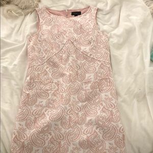 Paisley print shift dress